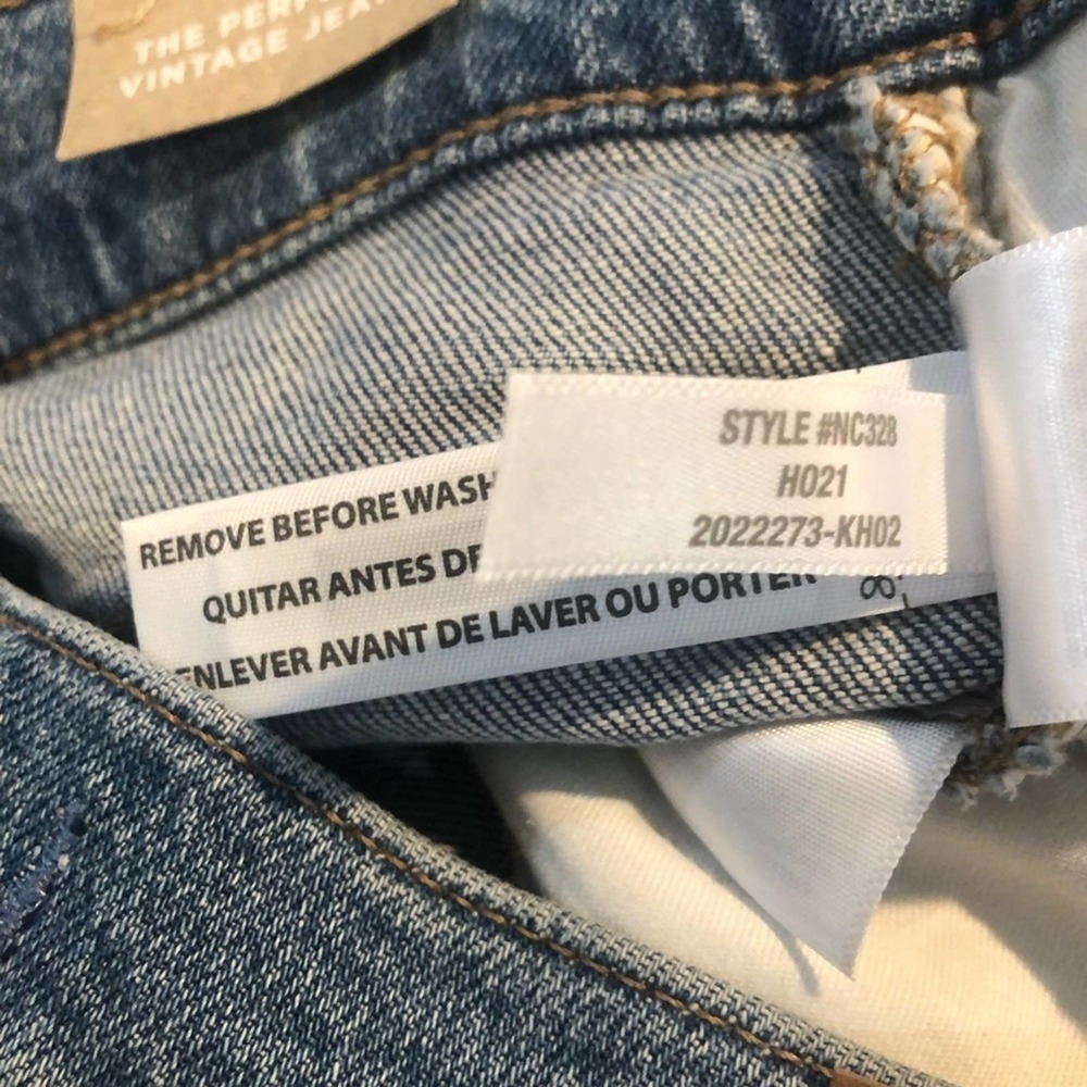 Madewell NWT The Perfect Vintage Jeans in Denman Wash Size 28 - Picture 9 of 10